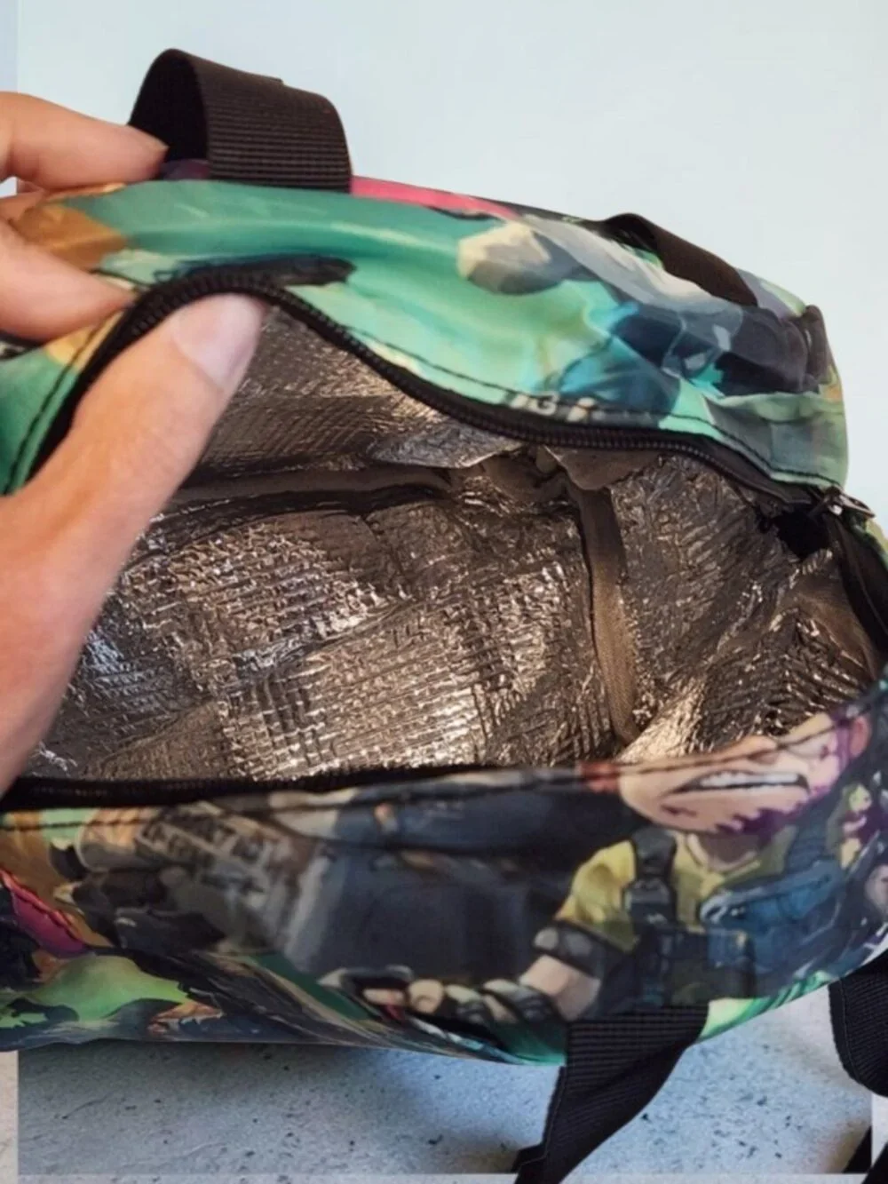 Rick And Morty Backpack With Lunch Bag And Pencil Bag